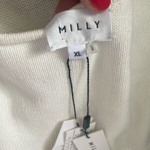 Milly knit/chrochet midi dress.